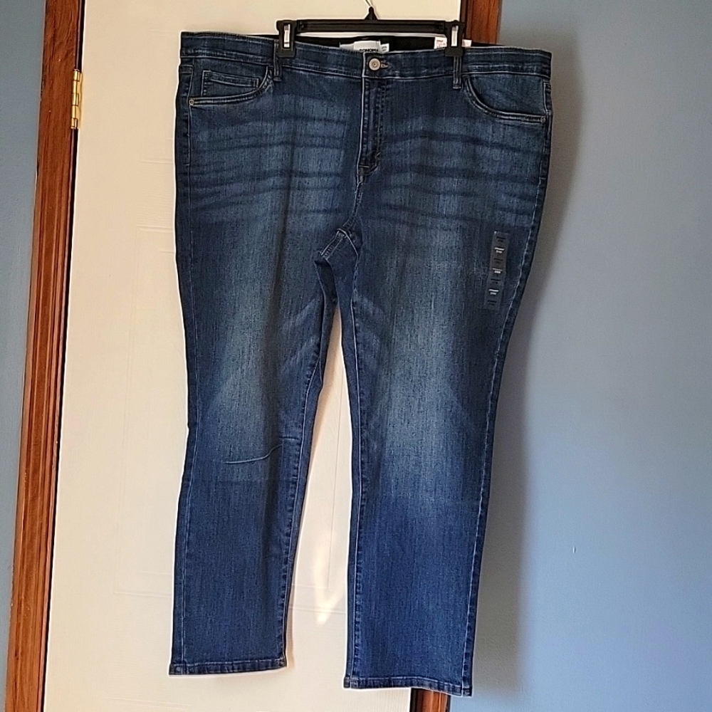 🆕️ Sonoma Women's Straight Jeans Size 24W (#2)